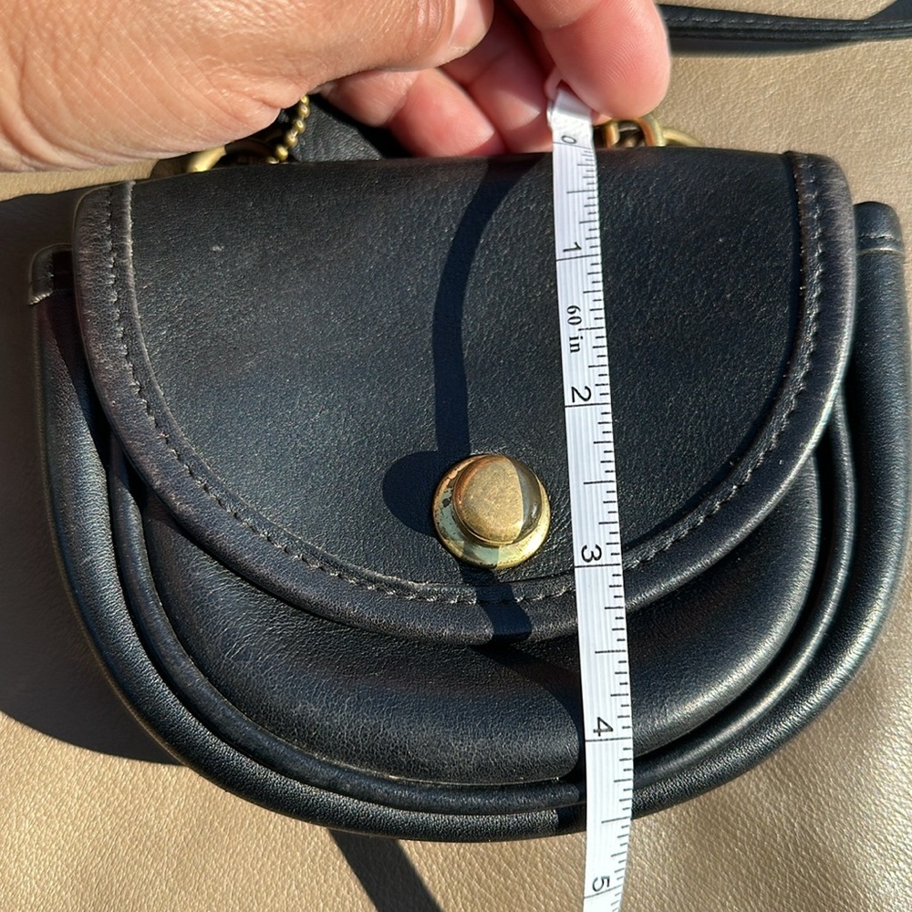 Coach Vintage Crossbody / Shoulder Bag or can be worn on belt - Picture 4 of 16